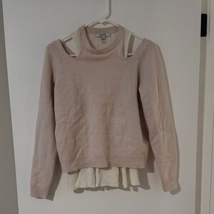 Derek Lam 10 Crosby Layered Knit Sweater